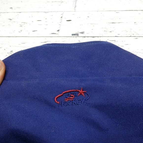 VINTAGE Nike Hockey Team USA Warm Up Suit Jacket and Pants IIHF Olympics Size XL - Picture 6 of 16